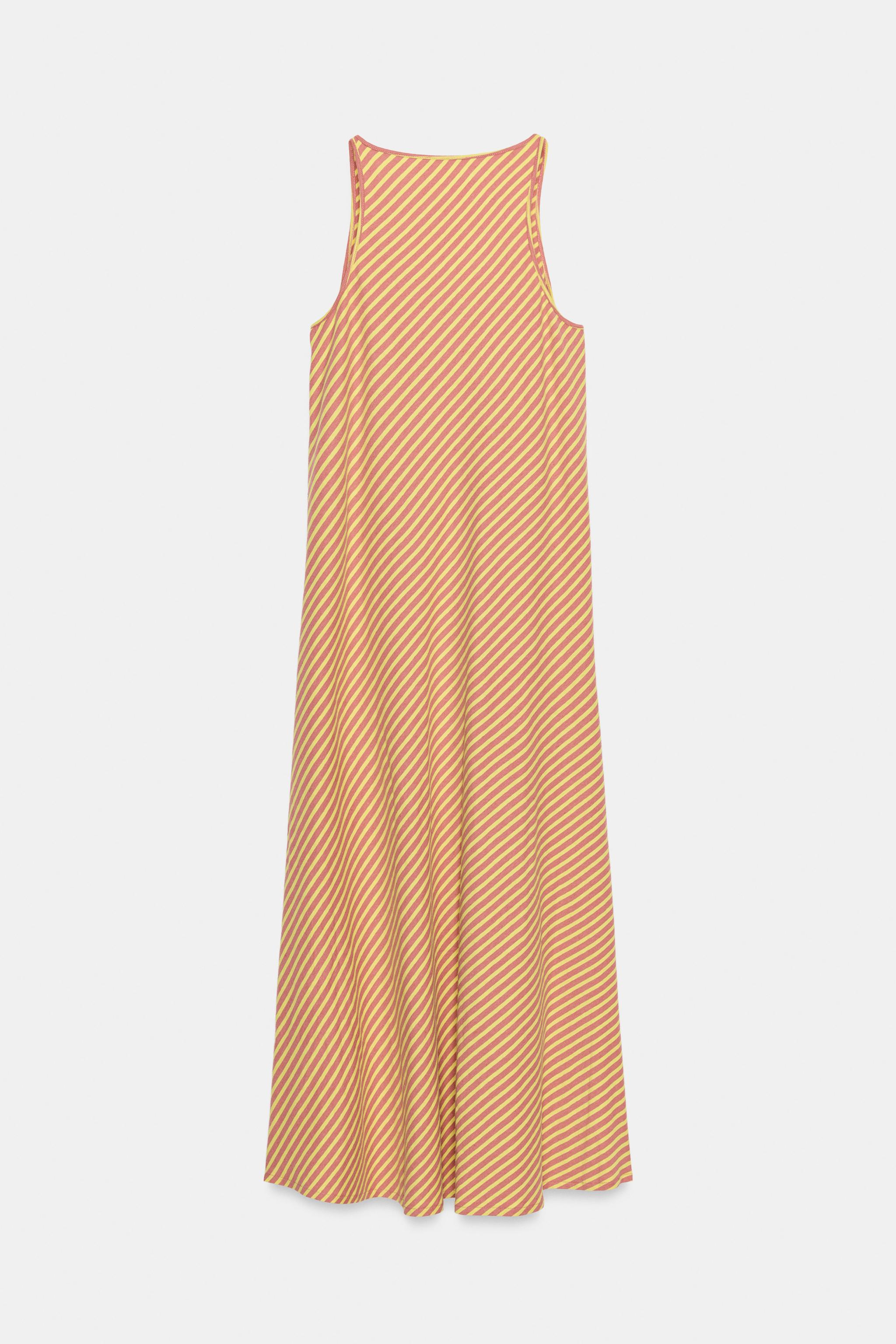 LONG STRIPED DRESS